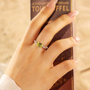 IGI Certified 1.79 Ct Emerald Cut Fancy Vivid Yellow Lab Diamond Solitaire Engagement Ring - LGG Jewelry