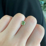 IGI Certified Cushion Cut 1.01 Ct Fancy Intense Green Lab Diamond VS2 Clarity - LGG Jewelry
