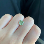 IGI Certified Cushion Cut 2.12 Ct Fancy Intense Green Lab Diamond VVS2 Clarity - LGG Jewelry