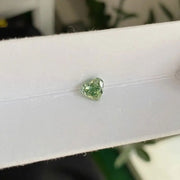 IGI Certified Heart Shape 1.17 Ct Fancy Intense Green Lab Diamond VS2 Clarity - LGG Jewelry
