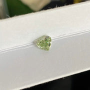 IGI Certified Heart Shape 1.37 Ct Fancy Intense Green Lab Diamond VS1 Clarity - LGG Jewelry