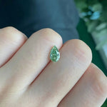 Load image into Gallery viewer, IGI Certified Pear Cut 1.05 Ct Fancy Intense Green Lab Diamond VS1 Clarity - LGG Jewelry
