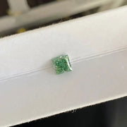 IGI Certified Princess Cut 1.61 Ct Fancy Intense Green Lab Diamond VS1 Clarity - LGG Jewelry
