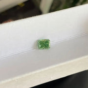 IGI Certified Radiant Cut 1.62 Ct Fancy Intense Green Lab Diamond VS1 Clarity - LGG Jewelry