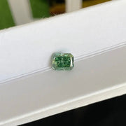 IGI Certified Radiant Cut 2.1 Ct Fancy Intense Green Lab Diamond VS2 Clarity - LGG Jewelry