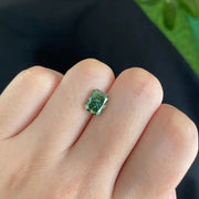 IGI Certified Radiant Cut 2.1 Ct Fancy Intense Green Lab Diamond VS2 Clarity - LGG Jewelry