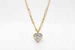 Charger l'image dans la visionneuse de galerie, Heart Cut  Pendant Necklace