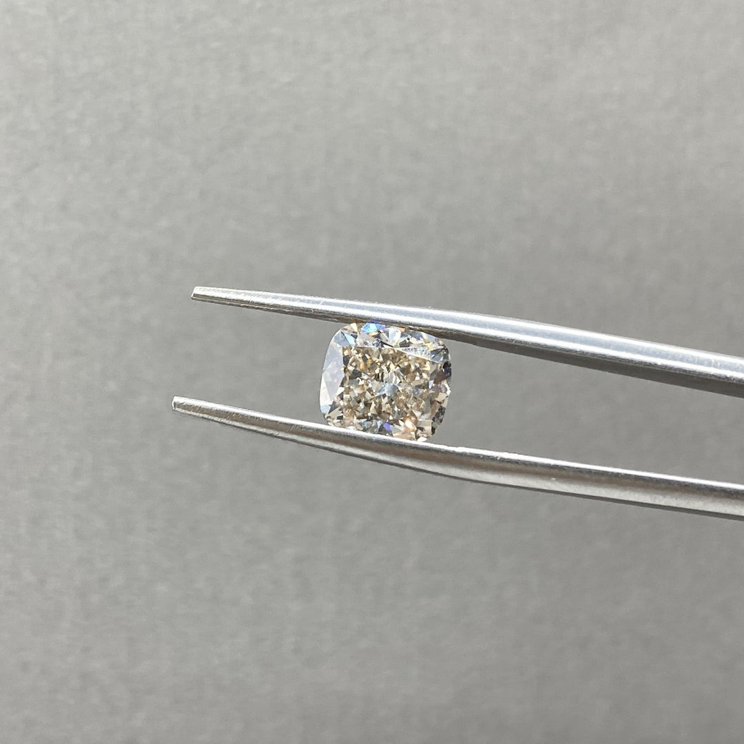 Champagne Cushion Cut Lab Diamond 2.32 Ct VS - LGG Jewelry
