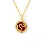 Lade Bild in die Galerieansicht, Chinese Zodiac Snake &amp; Red Agate Pendant Necklace - LGG Jewelry