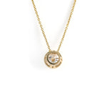 Lade Bild in die Galerieansicht, Classic 2 Ct Round Cut Lab Diamond Bezel Pendant - LGG Jewelry