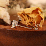 Lade Bild in die Galerieansicht, Classic Round Cut Lab Diamond Six Prongs Ear Studs - LGG Jewelry