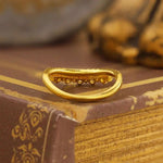 Lade Bild in die Galerieansicht, Curved Double-deck Round Cut Contour Band - LGG Jewelry