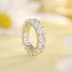 Lade Bild in die Galerieansicht, Cushion Cut Lab Diamond Eternity Band - LGG Jewelry