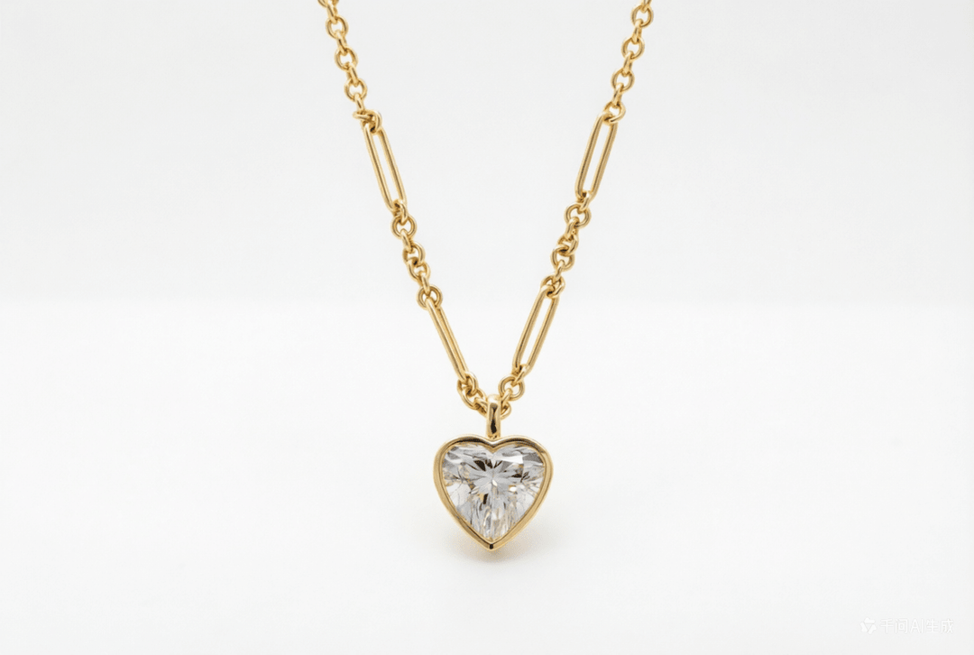 Heart Cut Pendant Necklace - LGG Jewelry