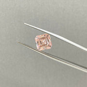 IGI Certified Asscher Cut 3.02 Ct Fancy Pink Lab Diamond VS2 Clarity - LGG Jewelry