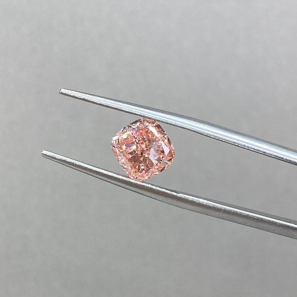 IGI Certified Cushion Cut 2.03 Ct Fancy Pink Lab Diamond VS2 VG Clarity - LGG Jewelry