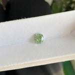 Lade Bild in die Galerieansicht, IGI Certified Cushion Cut 2.12 Ct Fancy Intense Green Lab Diamond VVS2 Clarity - LGG Jewelry