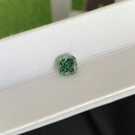 Lade Bild in die Galerieansicht, IGI Certified Cushion Cut 2.22 Ct Fancy Intense Green Lab Diamond VS1 Clarity - LGG Jewelry