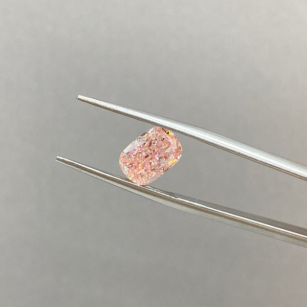 IGI Certified Cushion Cut 2.22 Ct Fancy Pink Lab Diamond VS1 VG Clarity - LGG Jewelry