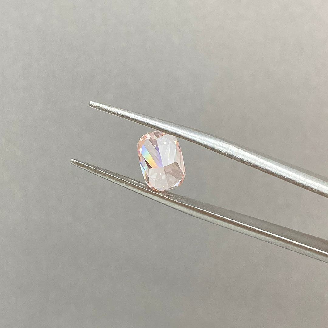 IGI Certified Cushion Cut 2.22 Ct Fancy Pink Lab Diamond VS1 VG Clarity - LGG Jewelry