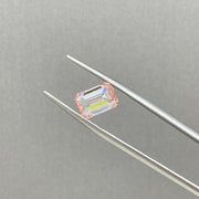IGI Certified Emerald Cut 2.69 Ct Fancy Pink Lab Diamond VS1 Clarity - LGG Jewelry