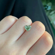 IGI Certified Heart Shape 1.58 Ct Fancy Intense Green Lab Diamond VS1 Clarity - LGG Jewelry