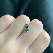 IGI Certified Oval Cut 1.54 Ct Fancy Intense Green Lab Diamond VS1 Clarity - LGG Jewelry