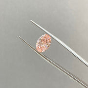 IGI Certified Oval Cut 2.52 Ct Fancy Pink Lab Diamond VS2 VG Clarity - LGG Jewelry