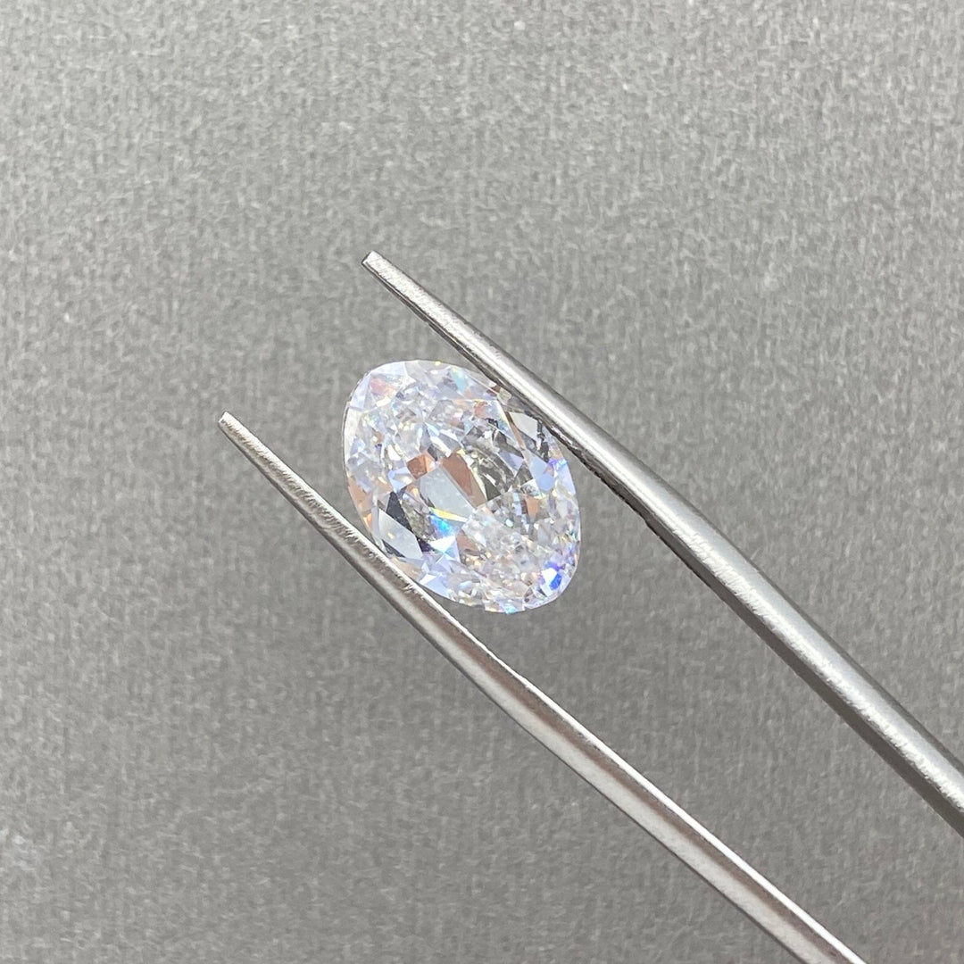 IGI Certified Oval Cut OMC 5.07 Ct Lab Diamond F VG VS1 Clarity - LGG Jewelry