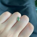 Lade Bild in die Galerieansicht, IGI Certified Pear Cut 1.22 Ct Fancy Intense Green Lab Diamond VS1 Clarity - LGG Jewelry