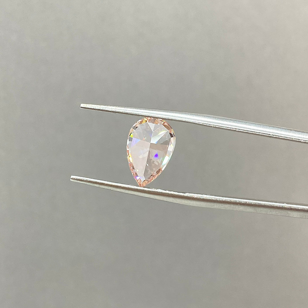 IGI Certified Pear Cut 2.26 Ct Fancy Pink Lab Diamond VS1 Clarity - LGG Jewelry