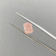 IGI Certified Radiant Cut 1.68 Ct Fancy Pink Lab Diamond VS1 VG Clarity - LGG Jewelry