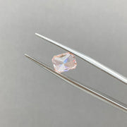 IGI Certified Radiant Cut 1.68 Ct Fancy Pink Lab Diamond VS1 VG Clarity - LGG Jewelry