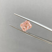 IGI Certified Radiant Cut 2.51 Ct Fancy Pink Lab Diamond VS1 VG Clarity - LGG Jewelry