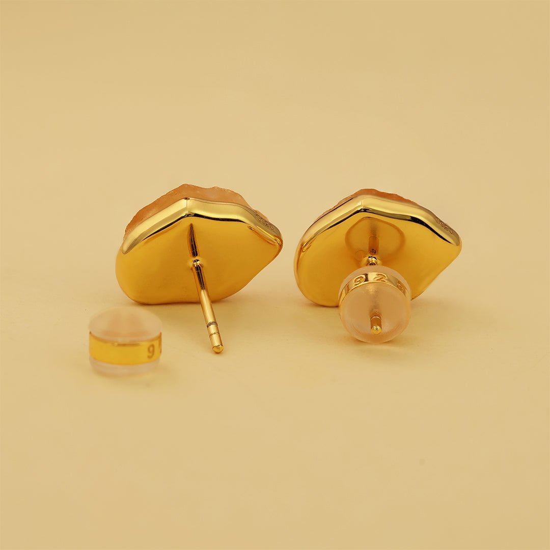 Irregular Raw Crystal Earrings - LGG Jewelry