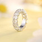 Lade Bild in die Galerieansicht, Oval Cut Lab Diamond Eternity Band - LGG Jewelry