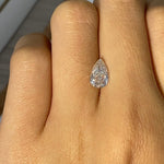 Lade Bild in die Galerieansicht, Pear Cut 1.218 Ct GH VS - LGG Jewelry