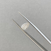 Pear Cut Lab Diamond 0.893CT GH VS - LGG Jewelry