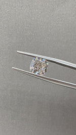 Load and play video in Gallery viewer, Champagne Cushion Cut Lab Diamond 2.36 Ct VS