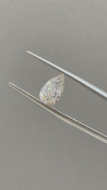 Load and play video in Gallery viewer, Pear Cut Lab Diamond 1.357CT H VS
