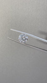 Load and play video in Gallery viewer, Round Cut Lab Diamond 2.001 Ct H VS
