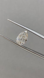 Load and play video in Gallery viewer, Pear Cut Lab Diamond 1.642CT IJ VS
