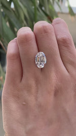 Load and play video in Gallery viewer, IGI Certified Oval Cut OMC 5.06 Ct Lab Diamond E VG VS2 Clarity