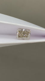 Load and play video in Gallery viewer, Champagne Radiant Cut Lab Diamond 2.447Ct VS