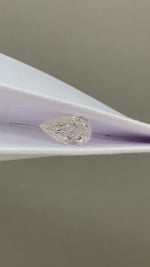 Load and play video in Gallery viewer, Pear Cut Lab Diamond 1.357CT H VS
