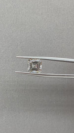 Load and play video in Gallery viewer, Champagne Asscher Cut Lab Diamond  3.00Ct VS
