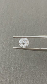 Load and play video in Gallery viewer, Round Cut Lab Diamond 1.00 Ct EF VS