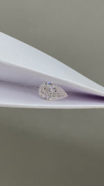 Load and play video in Gallery viewer, Pear Cut Lab Diamond 1.468CT FG VS
