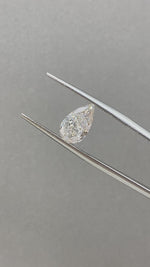 Load and play video in Gallery viewer, Pear Cut Lab Diamond 1.545CT G VS
