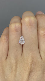 Load and play video in Gallery viewer, Pear Cut Lab Diamond 1.508CT G VS
